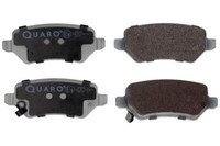 Quaro QP8346 Bremsbelagsatz, Scheibenbremse Hinterachse FÜR Chevrolet Opel Vauxh