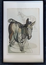 Litografia "Cavallo" di