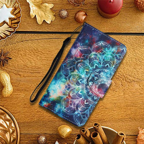 Painted Flip Leather Wallet Stand Phone Case For Huawei P Smart P30 P40 Lite E - Picture 57 of 66