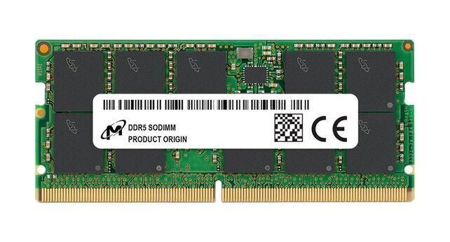 Micron 32GB DDR5 SODIMM MTC16C2085S1SC48BA1 Laptop Memory