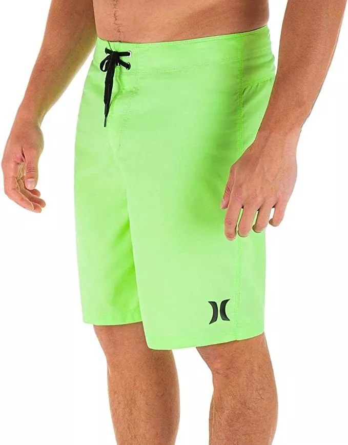 Hurley neon green boardshorts discount