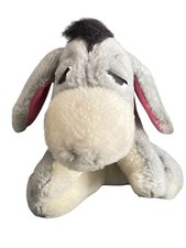 Sears Walt Disney Eeyore Plush Lovey Stuffed Animal 1991 Winnie the Pooh VTG