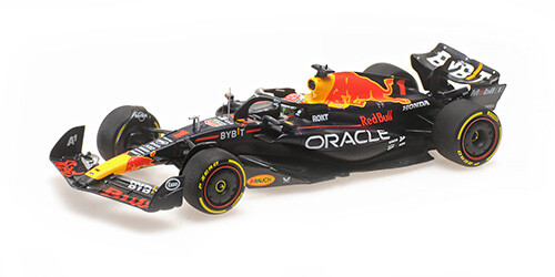 Minichamps 1/43 RED BULL RB19 MAX VERSTAPPEN WIN AUSTRIA GP 2023 CHAMPION 2023