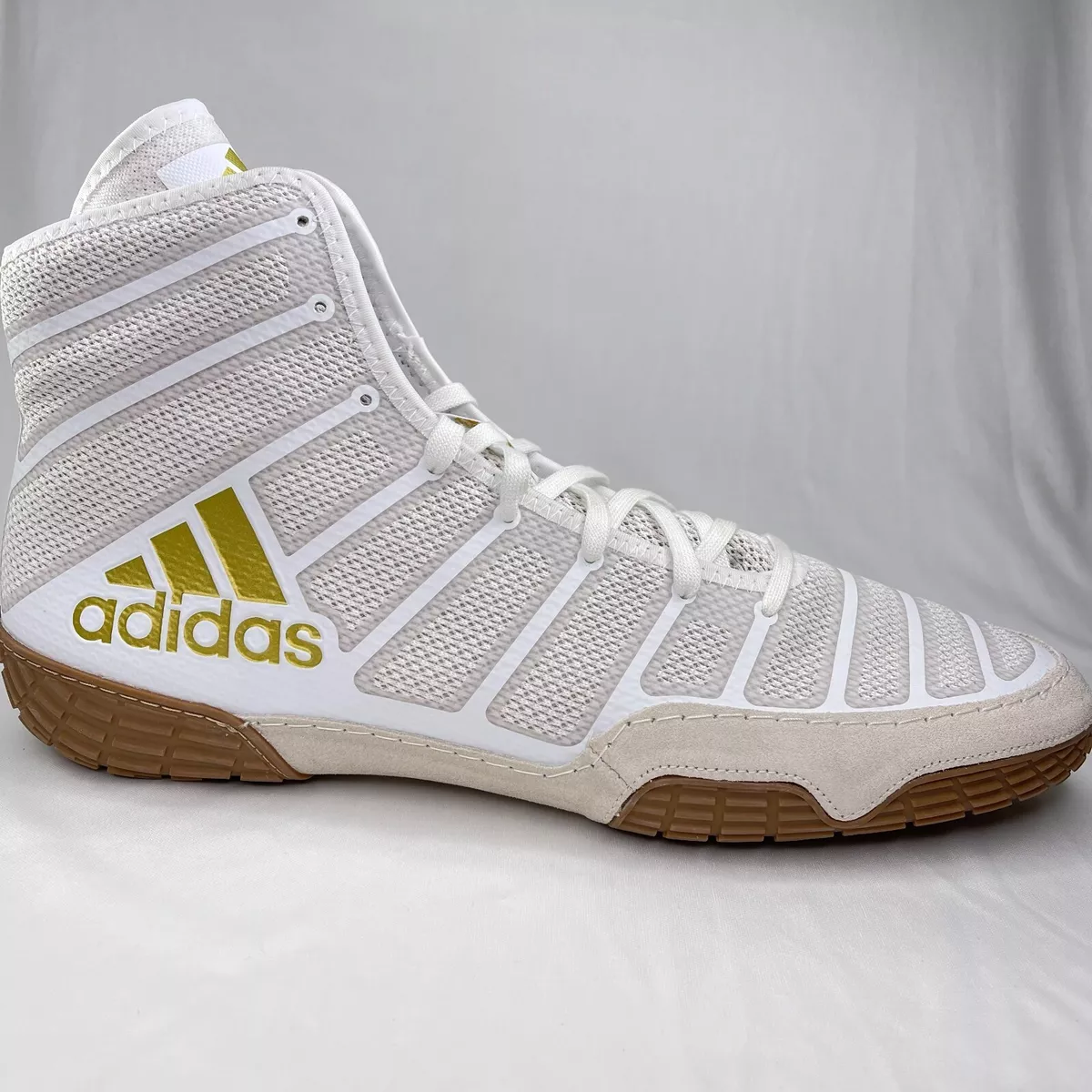 Adidas varner 2 white hotsell and gold