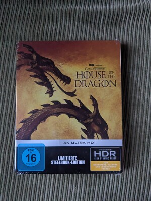 House of the Dragon - Staffel 1 - 4K Ultra HD Limited Steelbook - NEU&OVP