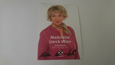 Madeleine Lierck - Wien Rote Rosen Autogrammkarte mit Original Unterschrift