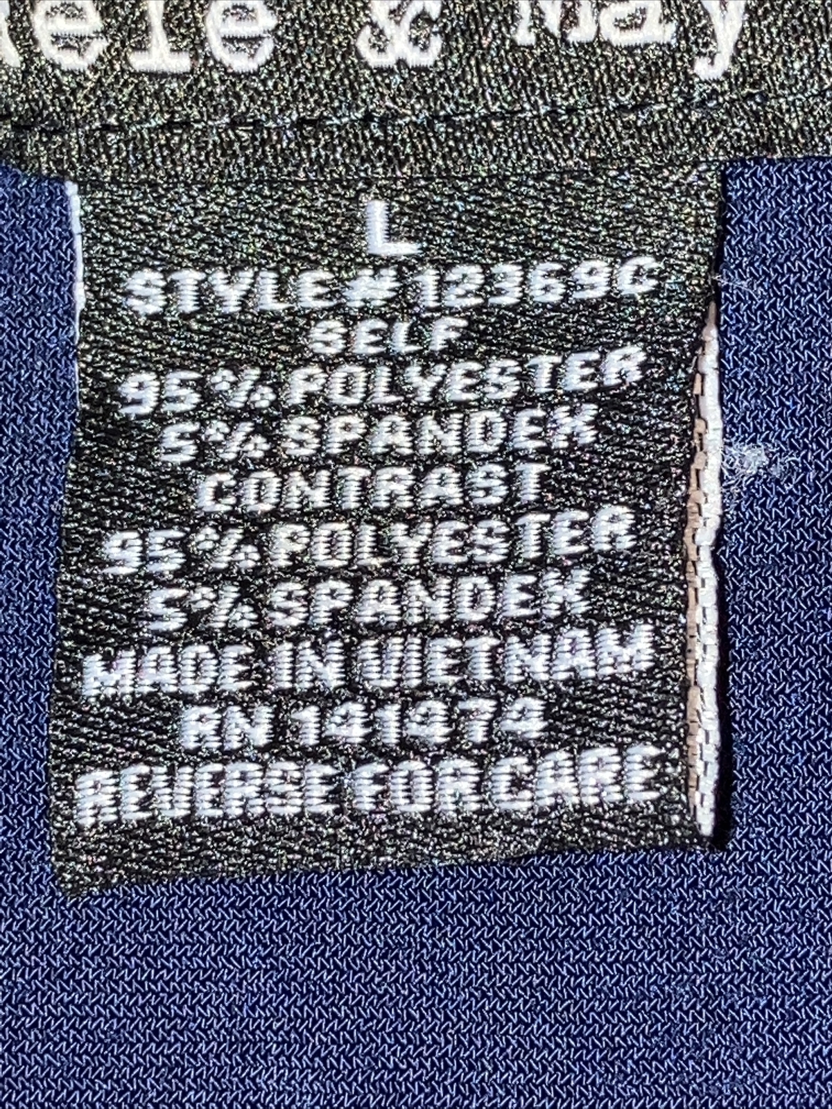 Adele & May Black White Geometric Pattern Blouse … - image 12