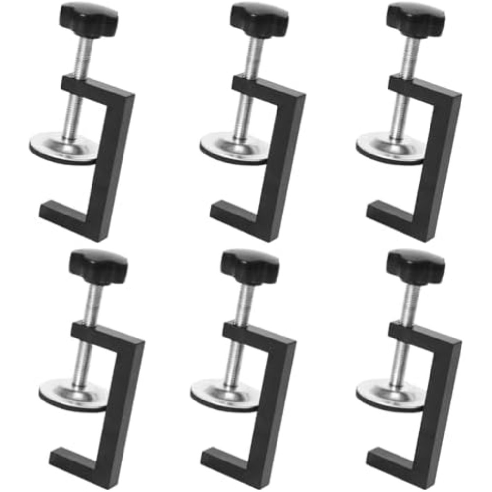 Kit 6 Morsetti a C / G in Acciaio Inox 10-57mm | Offerta Limitata