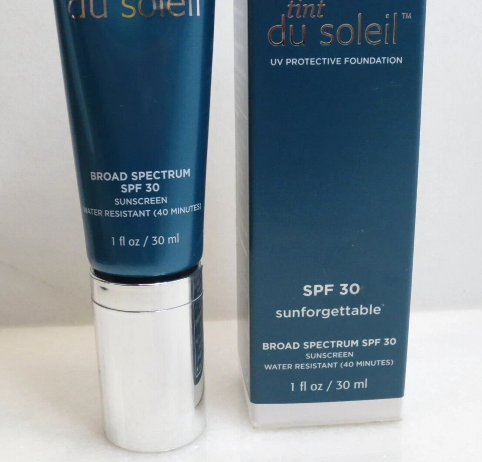 COLORESCIENCE TINT DU SOLEIL UV PROTECTIVE FOUNDATION DEEP SPF 30 - 1 OZ BOXED - Image 3 of 4