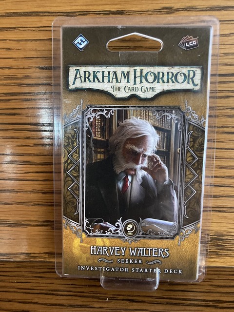 Arkham Horror The Card Game Harvey Walters Investigator Starter Deck Ffgahc48 For Sale Online EBay