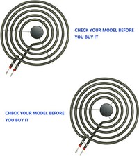 MP21YA Electric Range Stove Burner Element Eye Unit 8" for Whirlpool 660533 2pcs