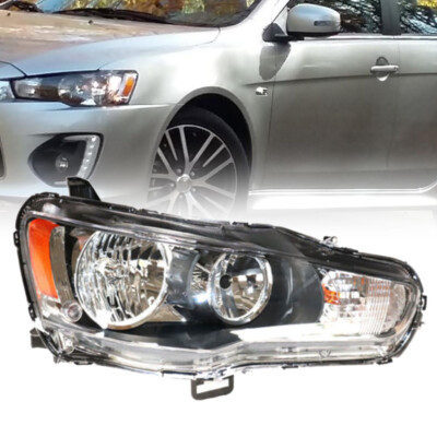 For 2008-2017 Mitsubishi Lancer Halogen Headlight Headlamp Right Passenger Side