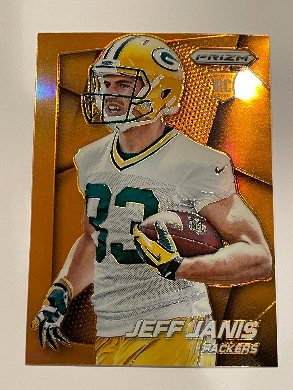 2014 Panini Prizm - Jeff Janis #225 Orange Prizm (RC) for sale online ...