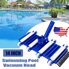 Plastic Swimming Pool Vacuum Head Cleaning Tool Pond Pools Suction Brush Cleaner
