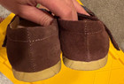 Girls Livie and Luca brown suede shoes w/ blue peacock 12 — photo 4