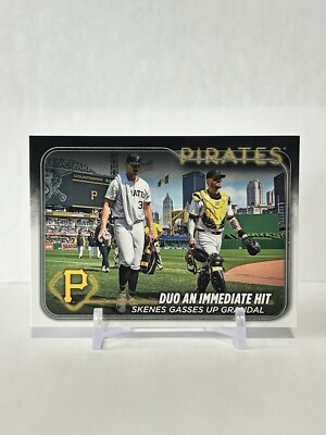 2024 Topps Update Paul Skenes/Yasmani Grandal Veteran Combos 