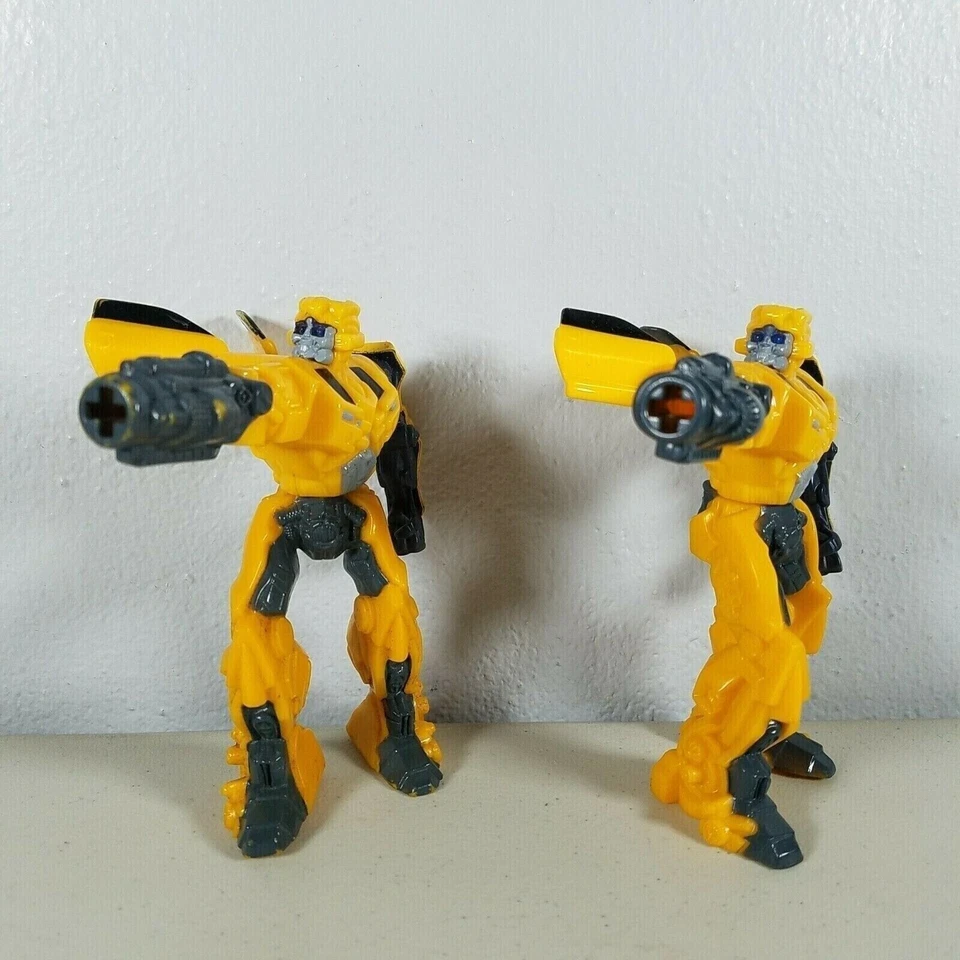 Lote de juguetes Transformers - Optimus Prime y Bumblebee - Mini figuras - Variante blanca  Foto 3 de 4