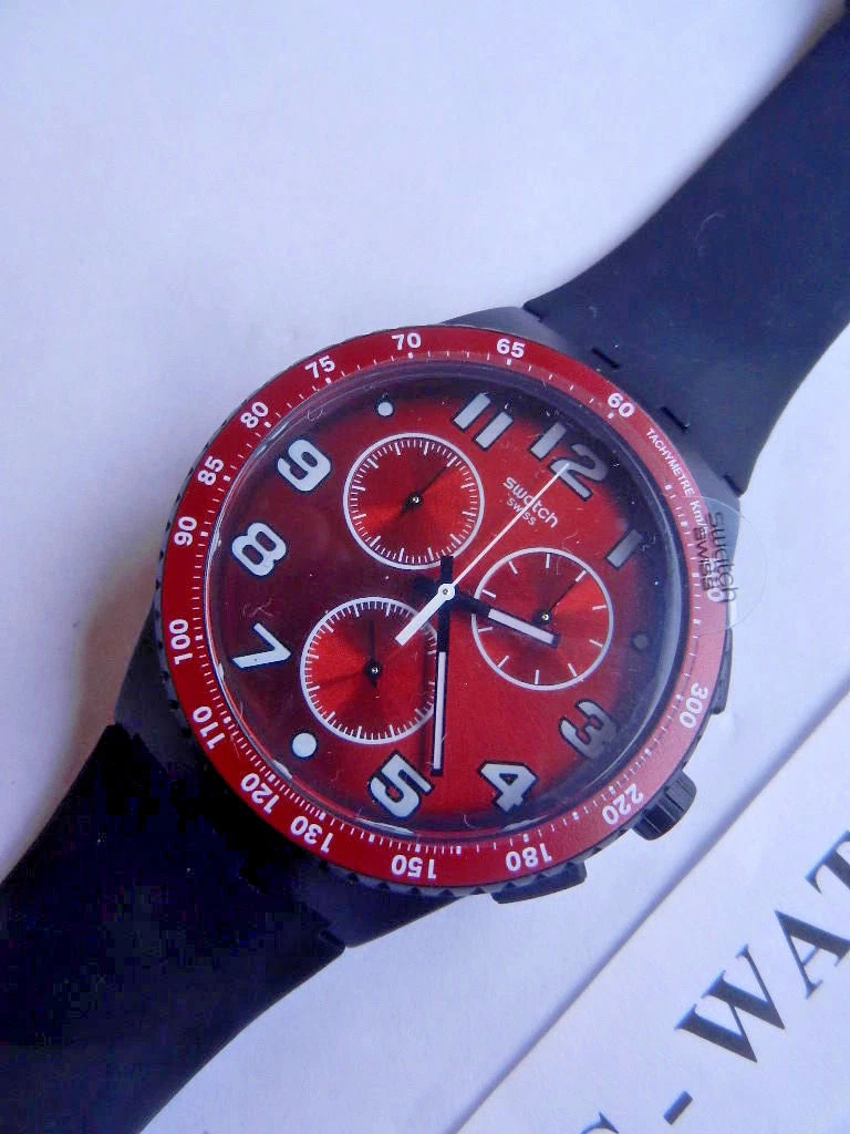 Swatch hotsell irony plastic