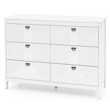 Home Storage Cabinet Kitchen Buffet Cabinet Sideboard-White