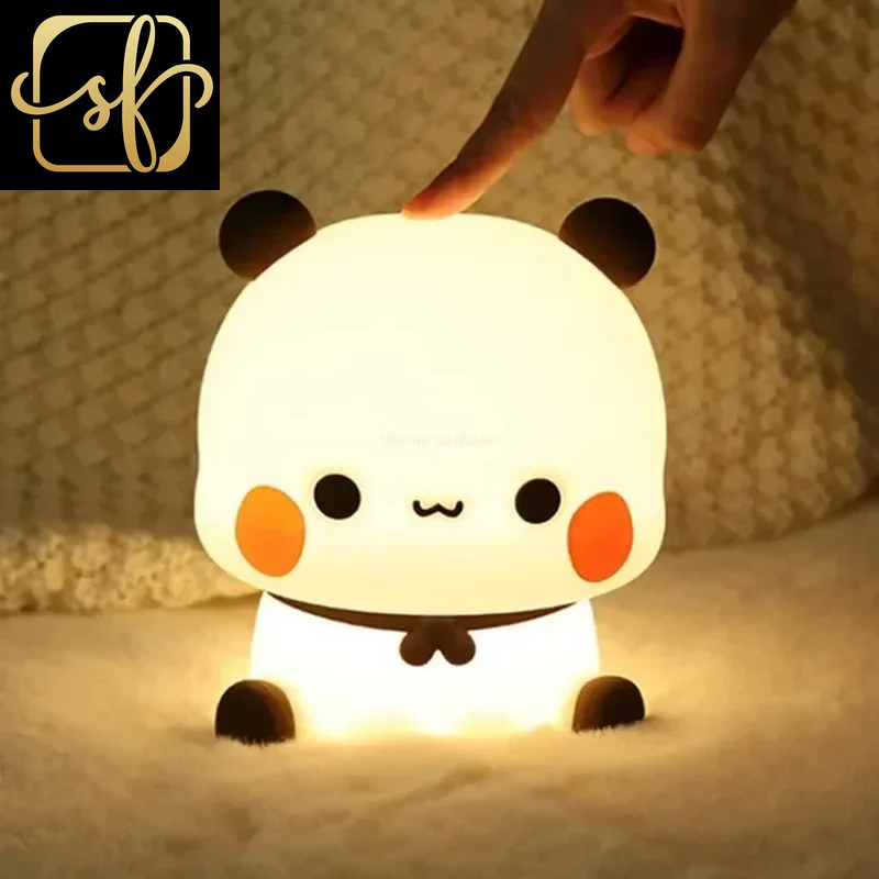 GRAVURZEILE LED Nachtlicht Für Kinder, Beruhigend Und Energiesparend Mond Design Waschbaer Led 3 Lichtmodi Warm Kalt Und Mischweiss Geschenk Fuer Kinder Baby S0z7j0dc