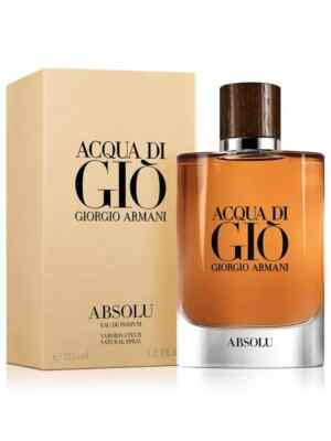 Absolu Acqua Di Gio Giorgio Armani 4.2 oz /125ml EDP Cologne Express Shipping