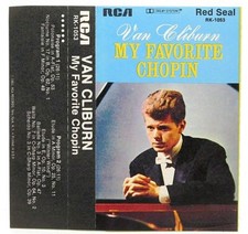 Cassette Van Cliburn My Favorite Chopin 1961 RCA Victor Red Seal Piano
