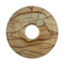 Donut Pi Chinois en jaspe pays…