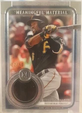 2019 Topps Museum Collection Meaningful Material Relics #SMR Starling Marte/50