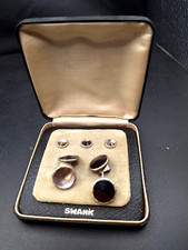 Swank 4 Piece Cufflink Set Mother of Pearl Abalone with Original Box