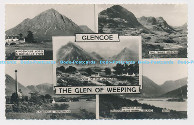 C016031 Glencoe. The Gen of Weeping. Macdonald Monument. The Three Sisters. Scen