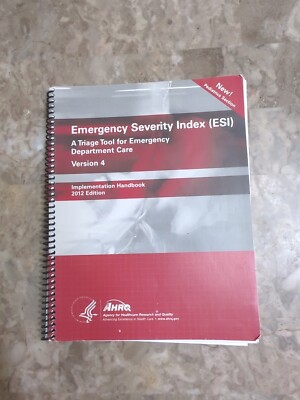 EMERGENCY SEVERITY INDEX (ESI): A TRIAGE TOOL FOR *Excellent Condition*