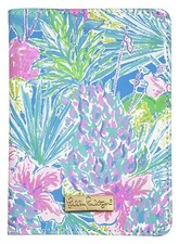 Lilly Pulitzer Vegan Leather Passport Holder, Cute Passport Cover, Travel Wal...