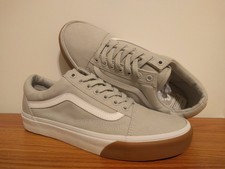 vans old skool white gum bumper