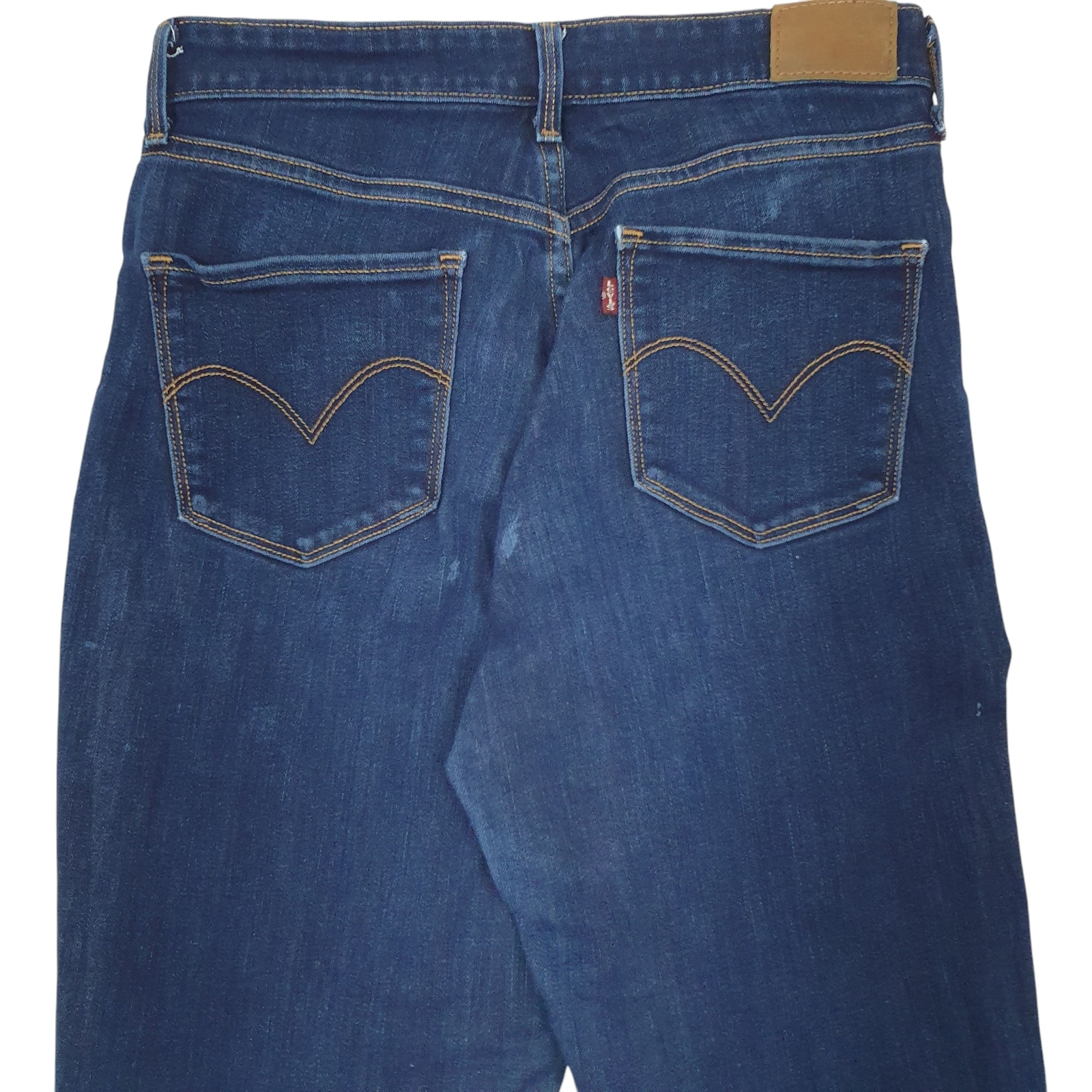 LEVIS High Rise Jeans Skinny Fit Blue Denim Trousers Womens UK10 image 4
