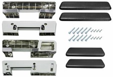 RestoParts Black Front/Rear Armrest Kit 1961-64 GTO Lemans Tempest 1964 Chevelle