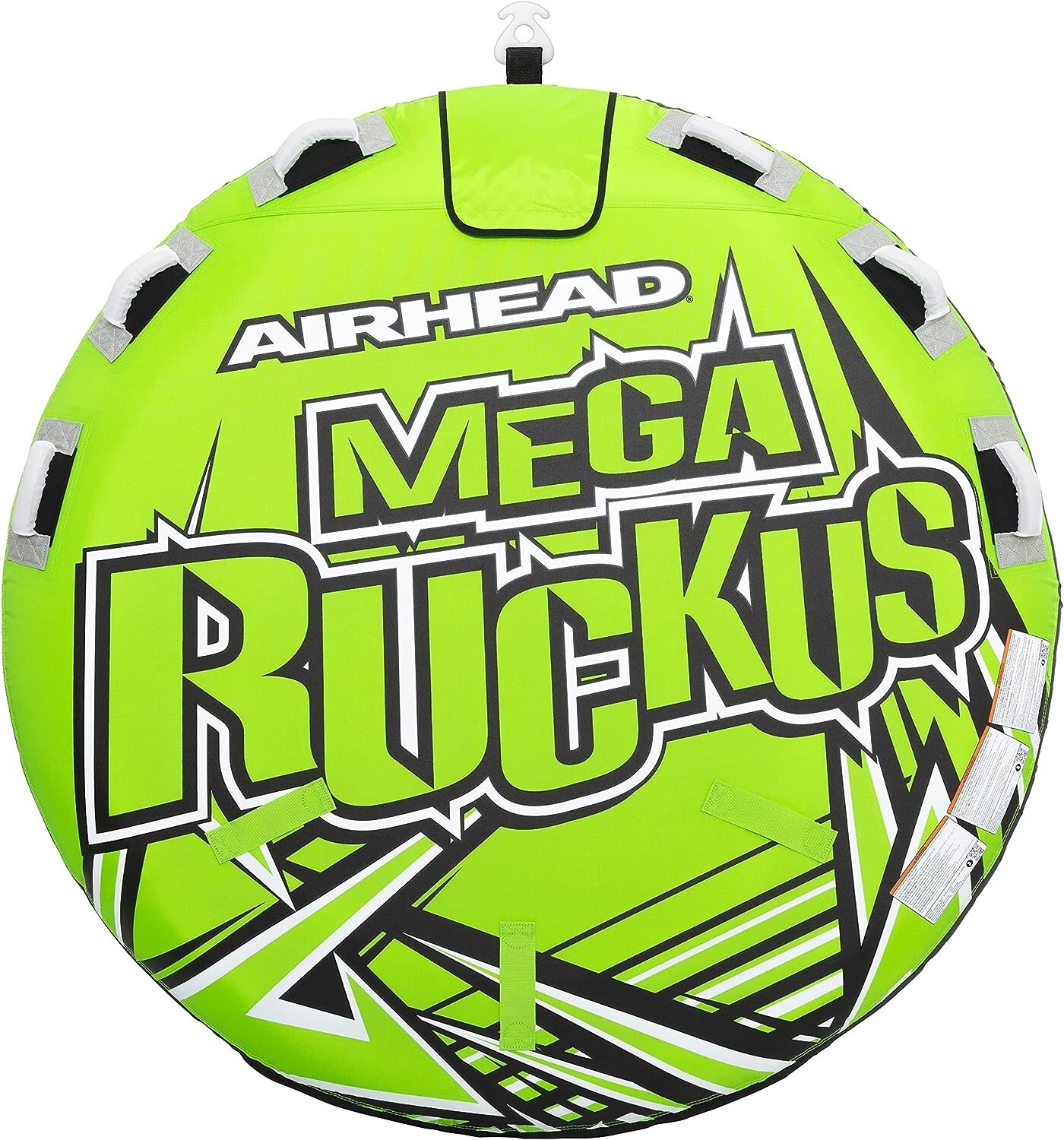 Airhead Mega Ruckus Towable 1-3 Rider Tube for Boating and Water Sports