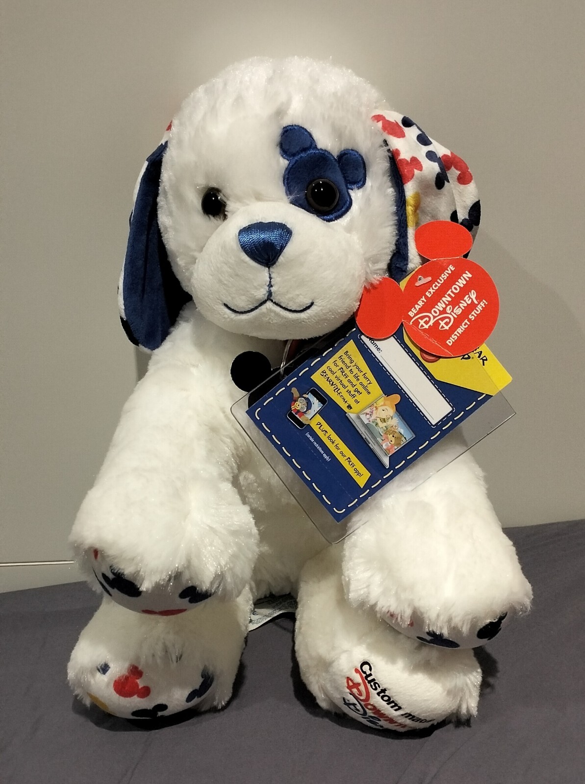 build a bear workshop mickey downtown disney dog new with tags NWT rare ...