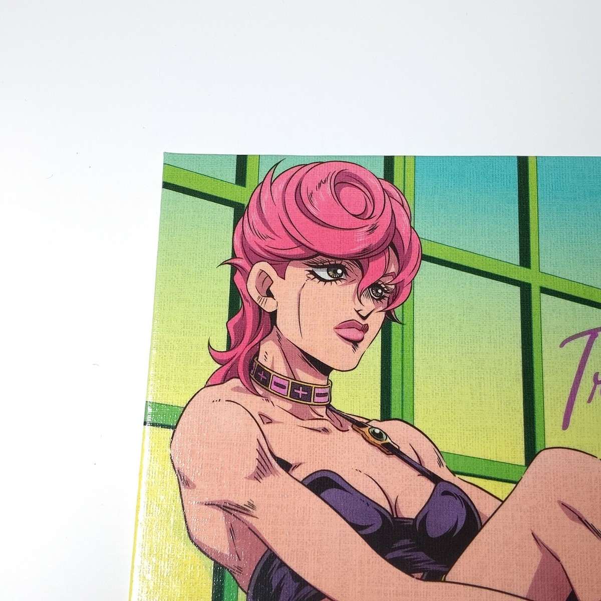 Trish Una JoJo's Bizarre Adventure Canvas Art No.04 Bandai Japan F