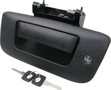 Locking Tailgate Handle Latch Bezel Lock Cylinder Compatible Wchevy Silverado