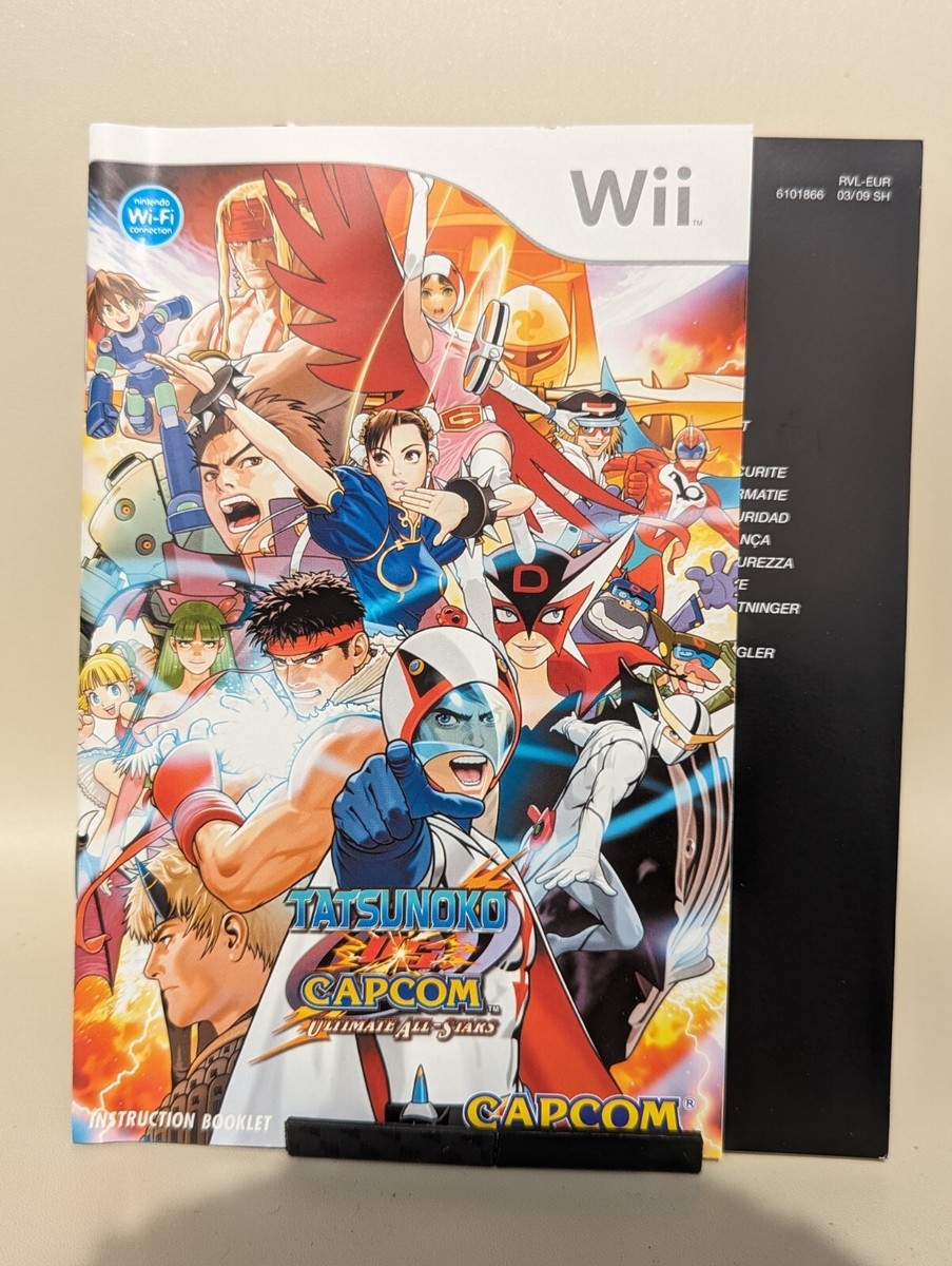 Tatsunoko vs. Capcom Ultimate All-Stars & Nintendo Wii pal for