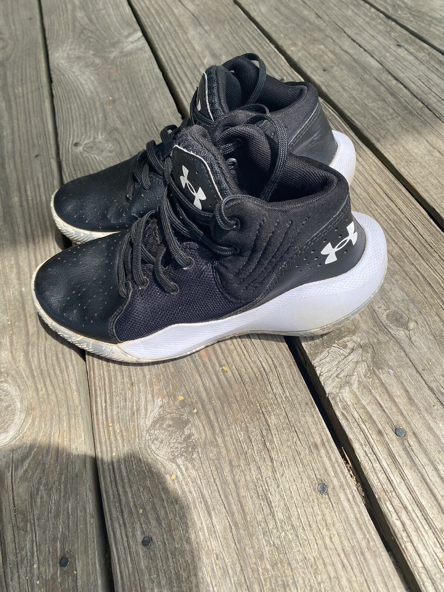 Under Armour Jet 21 Basketball Shoes Black Training Unisex Boys