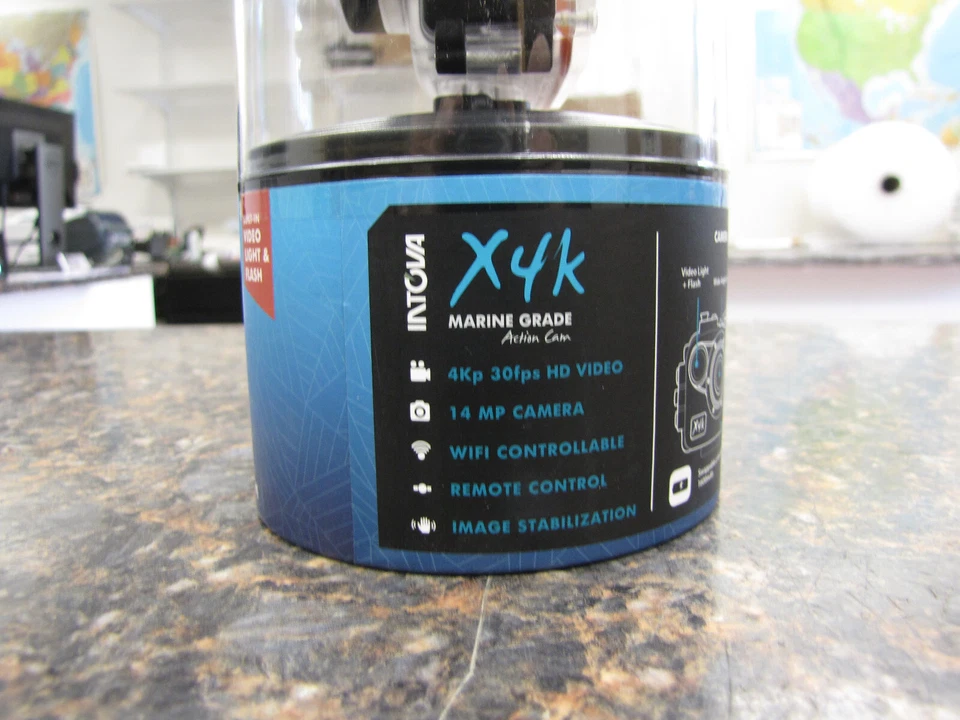 Intova X4K Marine-Grade 4kp 30fps HD Video Diving Underwater Camera - NEW in box - Image 4 of 4