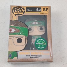 Funko POP Pin SE The Office Dwight Shrute Recylops 2022 Earth Day Walmart Exclus