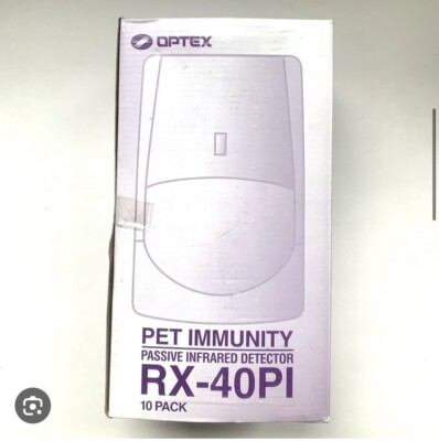 Optex Pet Immunity Passive Infrared Detector RX-40PI - 10 Pack 