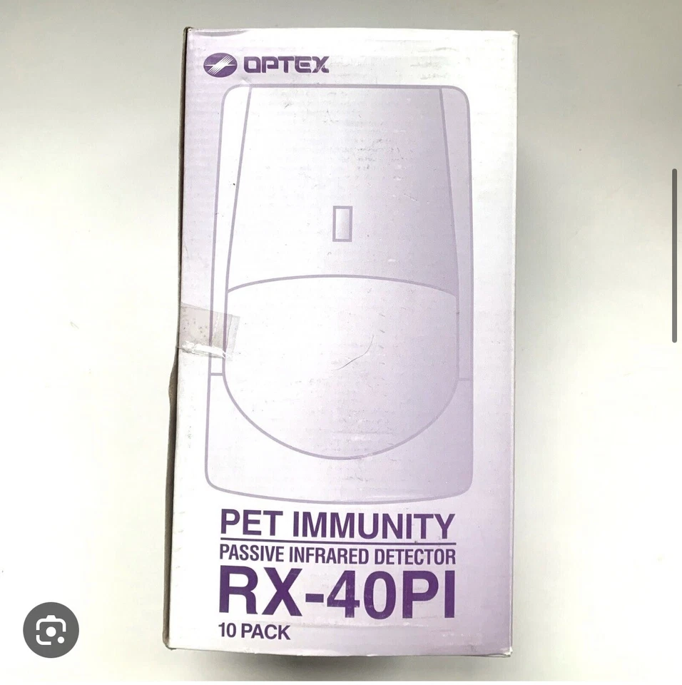 Optex Pet Immunity Passive Infrared Detector RX-40PI - 10 Pack