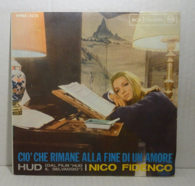 NICO FIDENCO - Cio che rimane alle fine di un amore 7''  RCA Victor Italy 1963