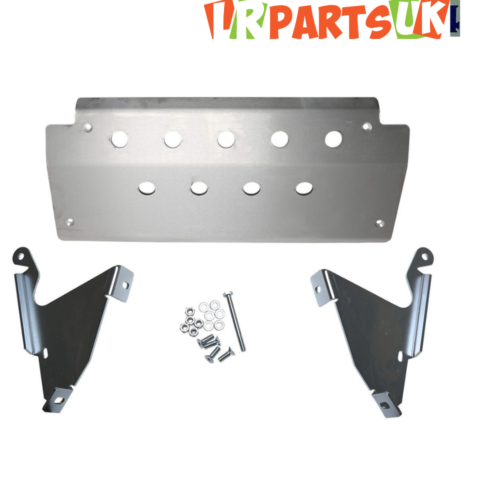 Land Rover Defender Steering Guard 3 Part 6mm Aluminium Front Plate - Picture 1 of 1
