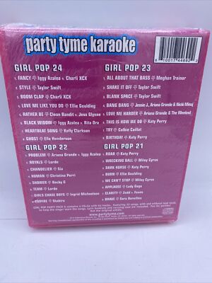 Party Tyme Karaoke: Girl Pop Party Pack 6 - Various Artists - 32