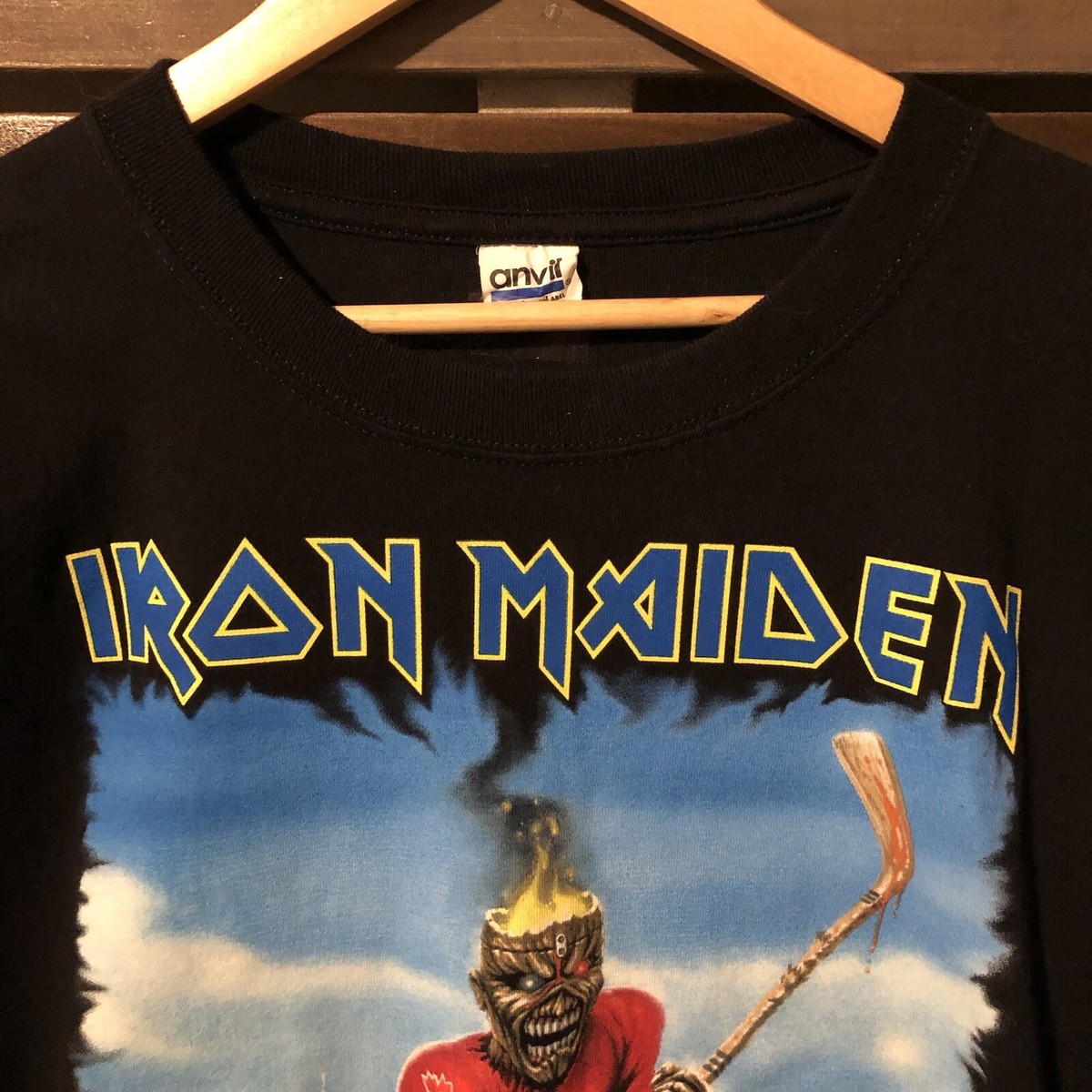 Vintage Iron Maiden Canadian Tour Shirt 2008 2XL XXL Team Canada