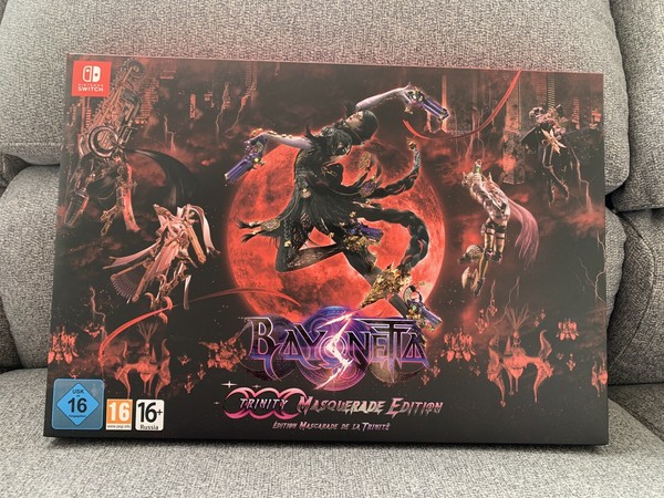 BAYONETTA 3 TRINITY MASQUERADE SPECIAL COLLECTOR'S EDITION ✅ NINTENDO SWITCH